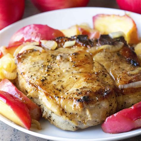 How does Grilled Pork Chops with Apples fit into your Daily Goals - calories, carbs, nutrition