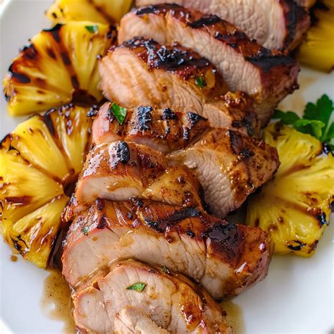 How does Grilled Pork Loin with Pineapple Chutney fit into your Daily Goals - calories, carbs, nutrition