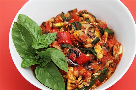 How does Grilled Ratatouille fit into your Daily Goals - calories, carbs, nutrition