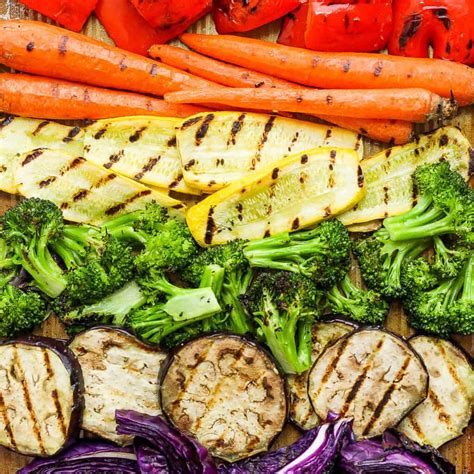 How does Grilled Seasoned Vegetables fit into your Daily Goals - calories, carbs, nutrition