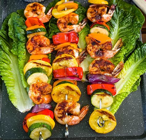 How does Grilled Shrimp Skewers fit into your Daily Goals - calories, carbs, nutrition