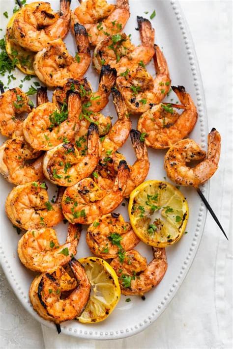 How does Grilled Shrimp Skewers-lg fit into your Daily Goals - calories, carbs, nutrition