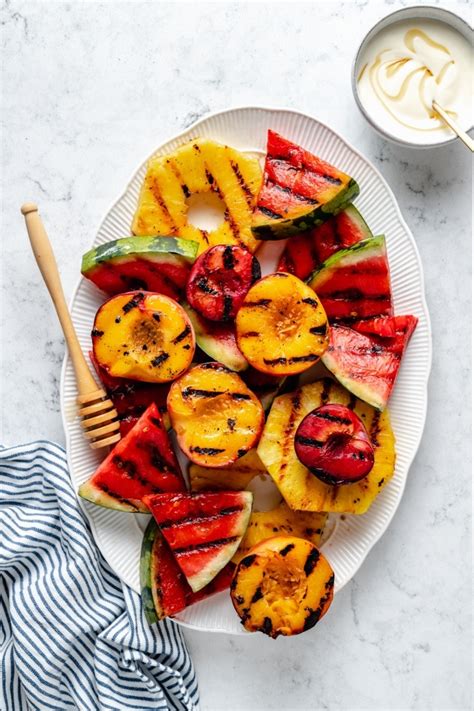 How does Grilled Summer Fruit with Ham (52140.3) fit into your Daily Goals - calories, carbs, nutrition