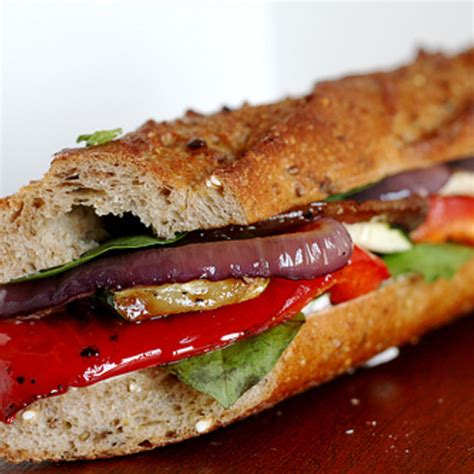 How does Grilled Vegetable Baguette fit into your Daily Goals - calories, carbs, nutrition