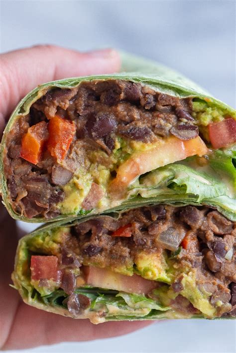 How does Grilled Vegetable Black Bean Wrap fit into your Daily Goals - calories, carbs, nutrition