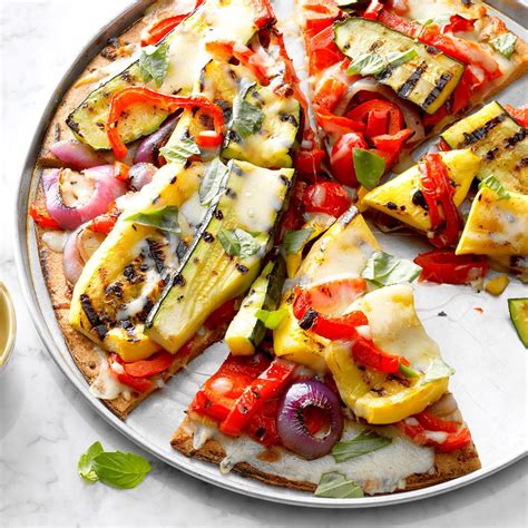 How does Grilled Vegetable Pizza fit into your Daily Goals - calories, carbs, nutrition