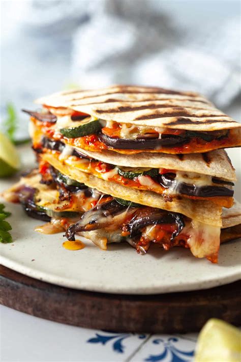 How does Grilled Vegetable Quesadilla fit into your Daily Goals - calories, carbs, nutrition