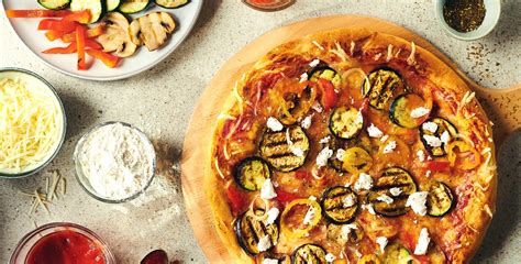 How does Grilled Vegetable Rolled Pizza fit into your Daily Goals - calories, carbs, nutrition