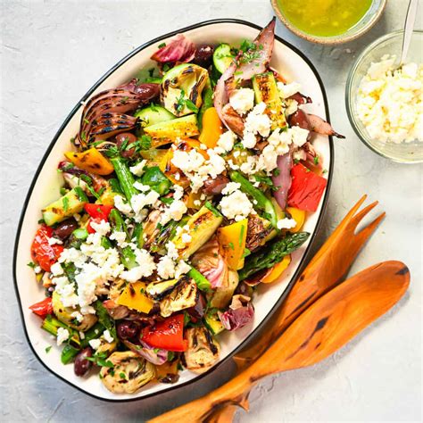 How does Grilled Vegetable and Bread Salad fit into your Daily Goals - calories, carbs, nutrition