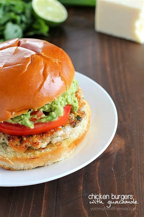 How does Guacamole Chicken Burger fit into your Daily Goals - calories, carbs, nutrition