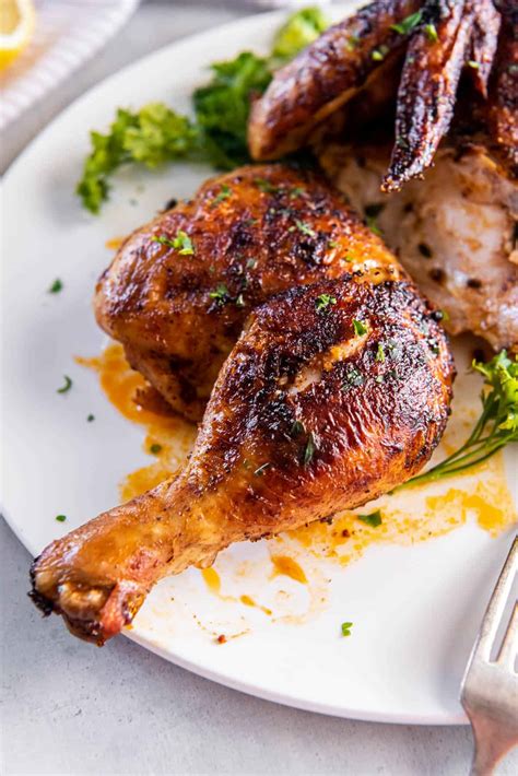 How does Half Roasted Chicken fit into your Daily Goals - calories, carbs, nutrition