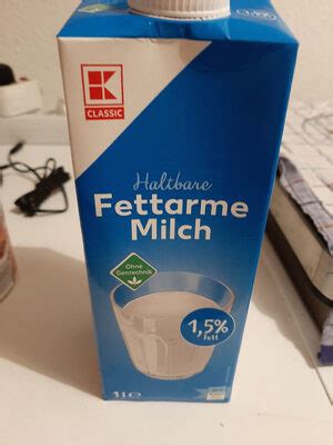 How does Haltbare Fettarme Milch 1, 5% fit into your Daily Goals - calories, carbs, nutrition