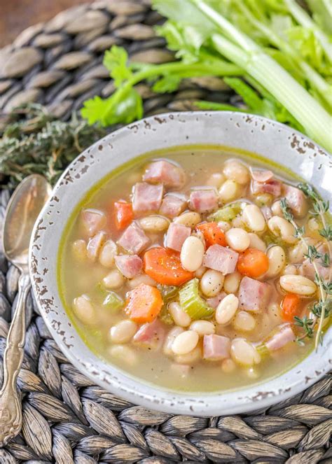 How does Ham Bean Soup fit into your Daily Goals - calories, carbs, nutrition