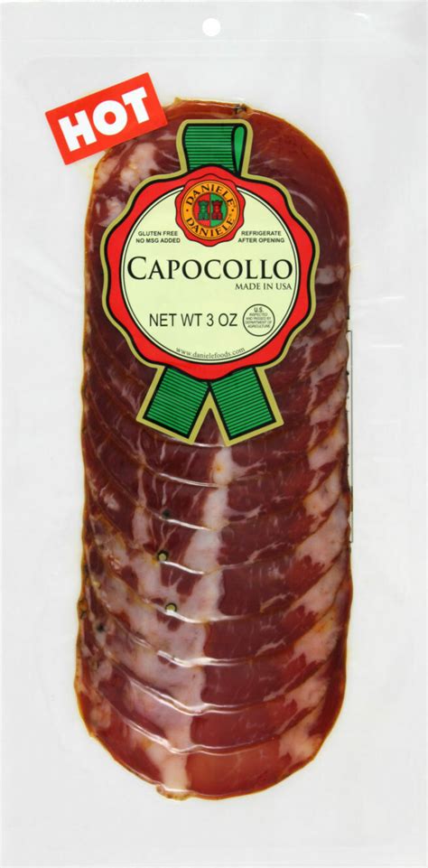 How does Ham Capicola Presliced 1 oz fit into your Daily Goals - calories, carbs, nutrition