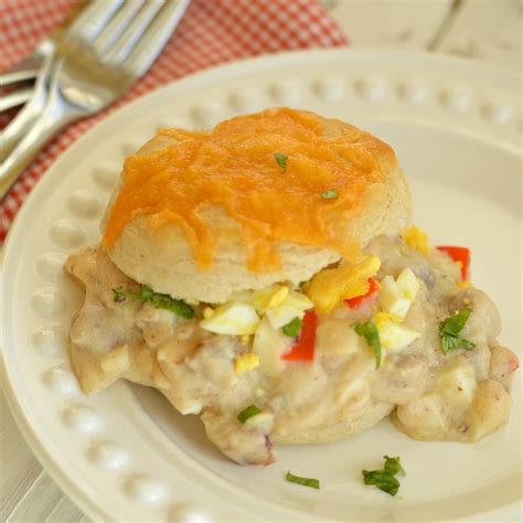 How does Ham Egg and Cheddar Biscuit fit into your Daily Goals - calories, carbs, nutrition