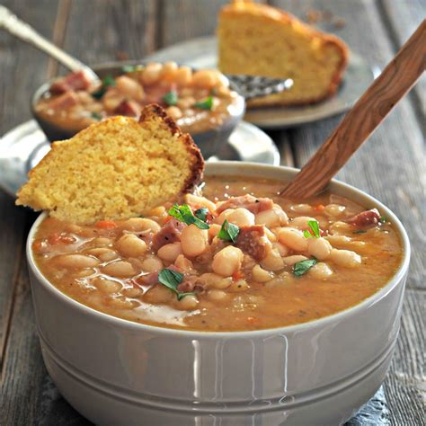 How does Ham and Bean Soup fit into your Daily Goals - calories, carbs, nutrition