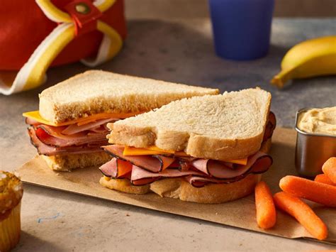 How does Ham and Cheddar Sandwich (24071.0) fit into your Daily Goals - calories, carbs, nutrition