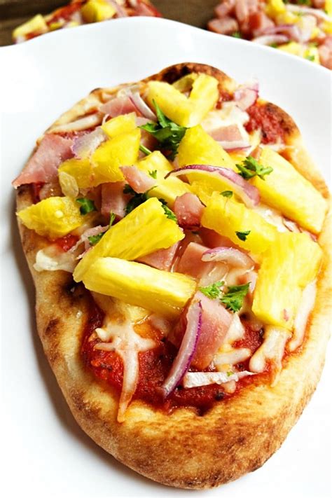 How does Ham and Pineapple Flatbread Pizza fit into your Daily Goals - calories, carbs, nutrition