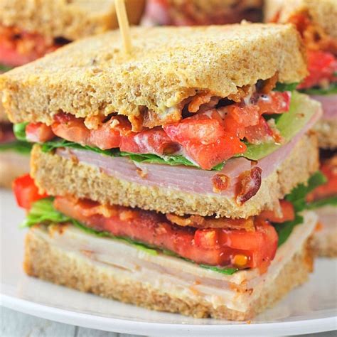 How does Ham and Turkey Sandwich fit into your Daily Goals - calories, carbs, nutrition