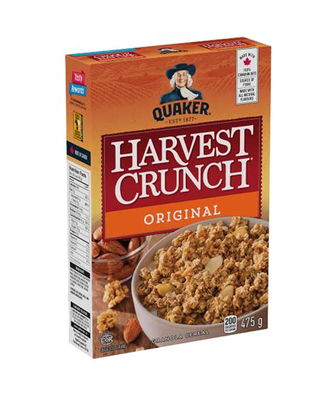 How does Harvest Crunch Original fit into your Daily Goals - calories, carbs, nutrition