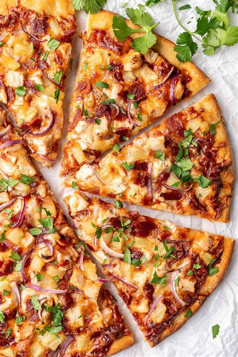How does Hawaiian BBQ Grilled Chicken Pizza fit into your Daily Goals - calories, carbs, nutrition