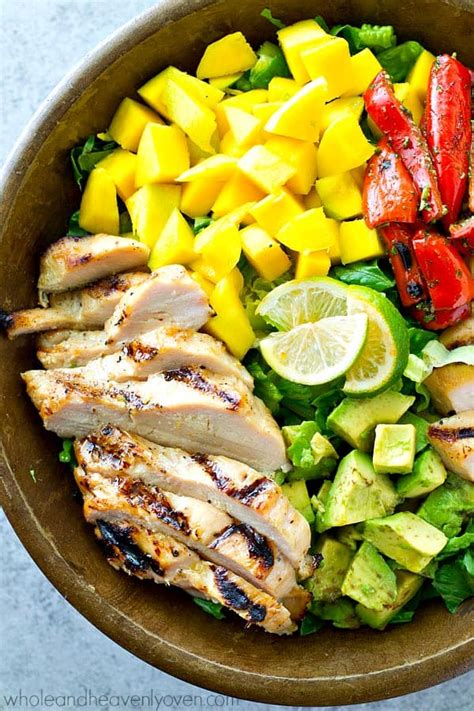 How does Hawaiian Grilled Chicken Salad fit into your Daily Goals - calories, carbs, nutrition