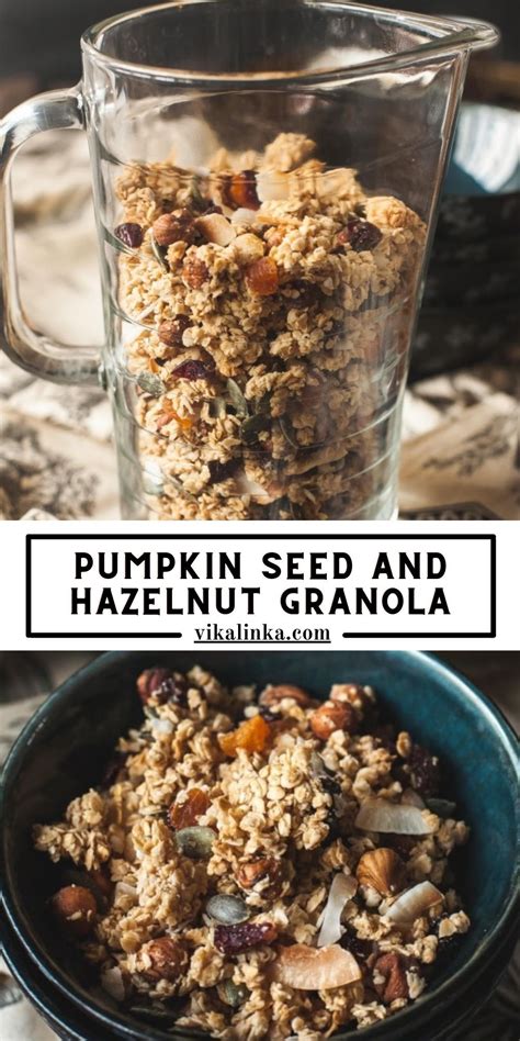 How does Hazelnut and Pumpkin Seed Granola fit into your Daily Goals - calories, carbs, nutrition