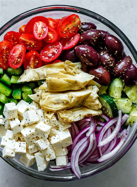 How does Healthy Greek Salad fit into your Daily Goals - calories, carbs, nutrition