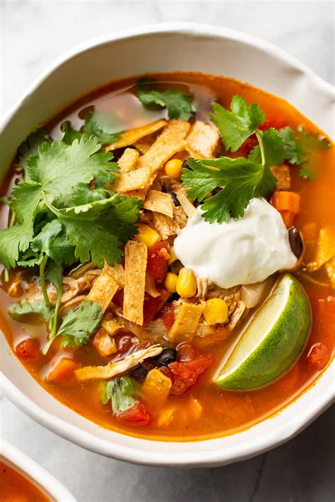 How does Hearty Mexican Chicken Soup fit into your Daily Goals - calories, carbs, nutrition