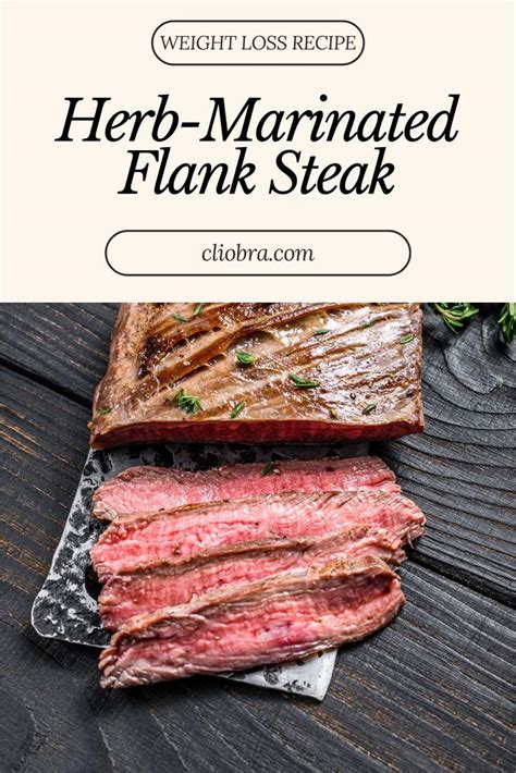 How does Herb Marinated Flank Steak fit into your Daily Goals - calories, carbs, nutrition