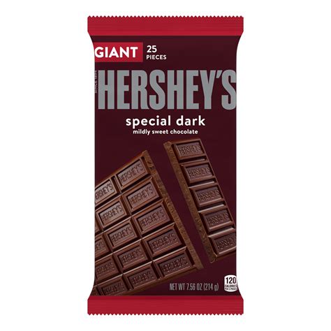 How does Hershey's Sticks - Extra Dark fit into your Daily Goals - calories, carbs, nutrition