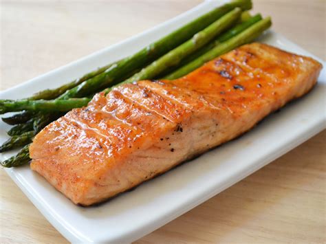 How does Honey BBQ Grilled Salmon fit into your Daily Goals - calories, carbs, nutrition