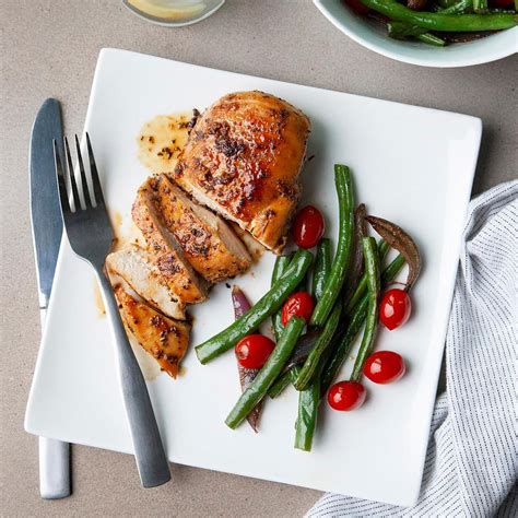 How does Honey Balsamic Chicken fit into your Daily Goals - calories, carbs, nutrition