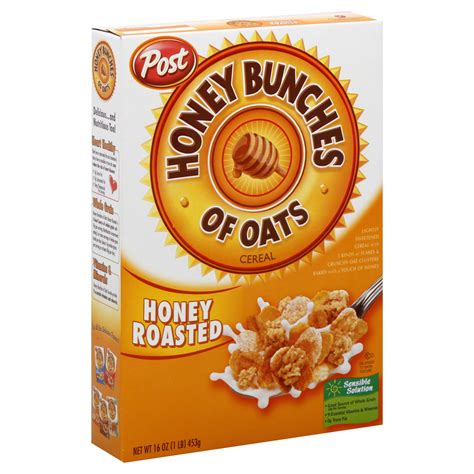 How does Honey Bunches of Oats Cereal, Honey Roasted fit into your Daily Goals - calories, carbs, nutrition