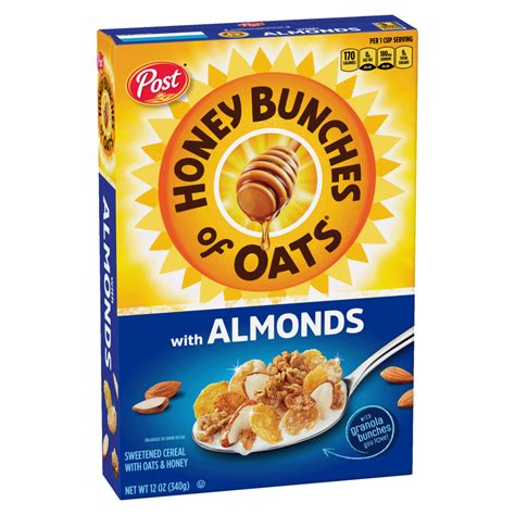 How does Honey Bunches of Oats Fruit Blends fit into your Daily Goals - calories, carbs, nutrition