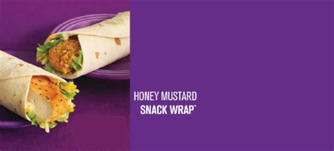How does Honey Mustard Snack Wrap Crispy fit into your Daily Goals - calories, carbs, nutrition