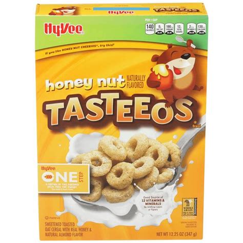 How does Honey and Nut Tasteeos fit into your Daily Goals - calories, carbs, nutrition