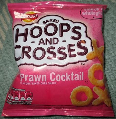 How does Hoops and Crosses - Prawn Cocktail fit into your Daily Goals - calories, carbs, nutrition