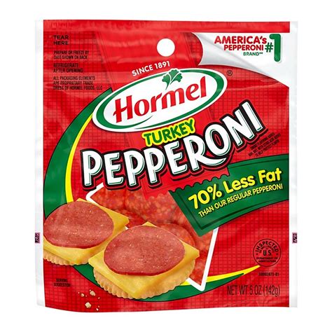 How does Hormel Pepperoni fit into your Daily Goals - calories, carbs, nutrition