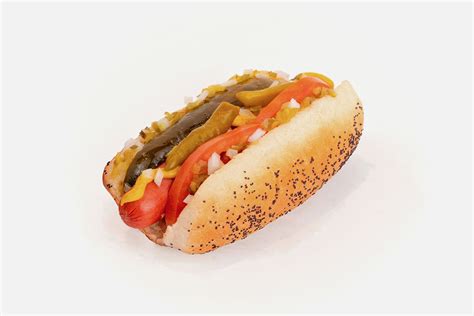 How does Hot Dog All Beef 8-1 Chicago Style fit into your Daily Goals - calories, carbs, nutrition