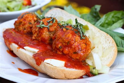 How does Hot Italian Meatball Sandwich fit into your Daily Goals - calories, carbs, nutrition