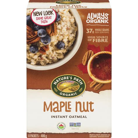 How does Hot Oatmeal Maple Nut fit into your Daily Goals - calories, carbs, nutrition