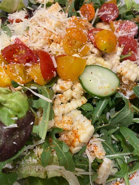 How does House Salad with Spring Mix Lettuces, Cherry Tomatos, Cucumbers and Olives-OCC fit into your Daily Goals - calories, carbs, nutrition