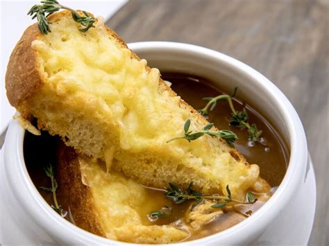 How does House-made Onion Soup with Crouton fit into your Daily Goals - calories, carbs, nutrition