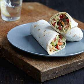 How does Hummus Monterey Jack Wrap fit into your Daily Goals - calories, carbs, nutrition