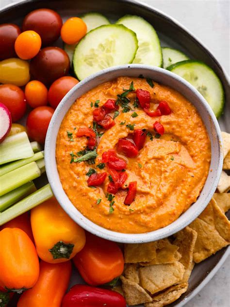 How does Hummus Red Pepper CONV 1 oz fit into your Daily Goals - calories, carbs, nutrition