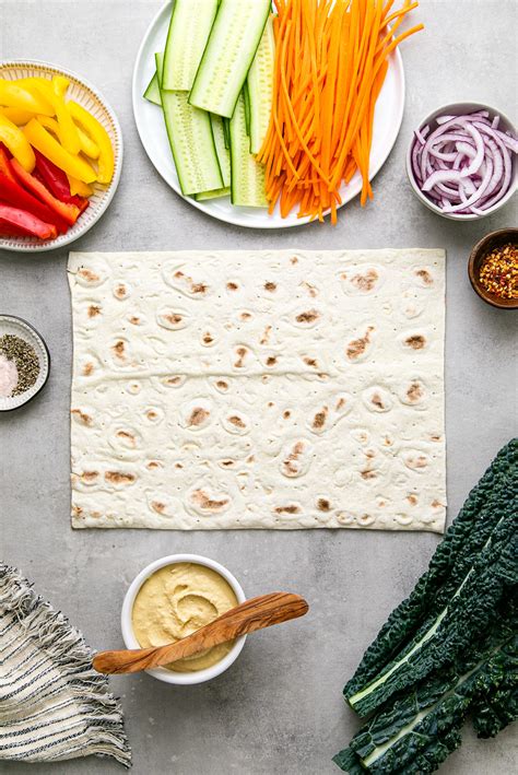 How does Hummus Veggie Wrap fit into your Daily Goals - calories, carbs, nutrition