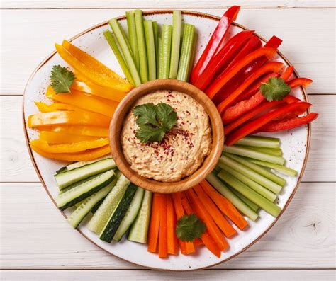 How does Hummus and Vegetable Box fit into your Daily Goals - calories, carbs, nutrition