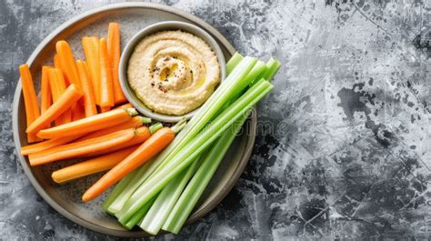 How does Hummus with Carrot and Celery Sticks fit into your Daily Goals - calories, carbs, nutrition