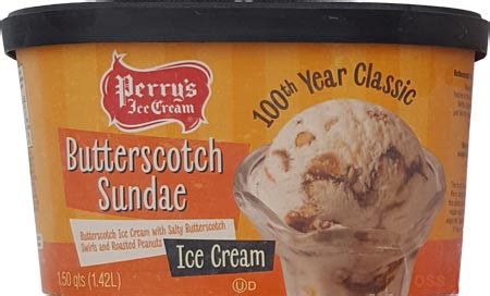 How does Ice Cream, Butterscotch Sundae, Perry's fit into your Daily Goals - calories, carbs, nutrition